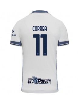 Billige Inter Milan Joaquin Correa #11 Bortedrakt 2024-25 Kortermet